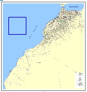 carte de Maroc