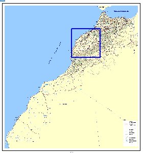 carte de Maroc