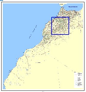 carte de Maroc