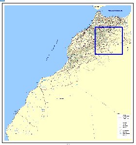 carte de Maroc