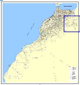 carte de Maroc