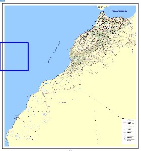 carte de Maroc