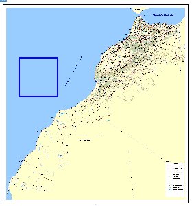 carte de Maroc