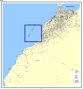 carte de Maroc