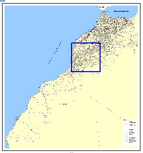 carte de Maroc