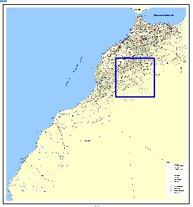 carte de Maroc