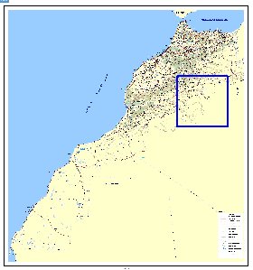 carte de Maroc