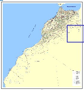 carte de Maroc