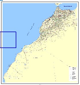 carte de Maroc