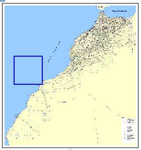 carte de Maroc