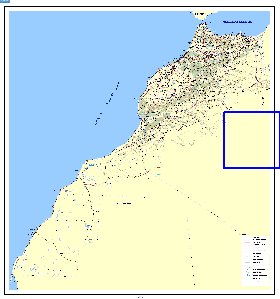 carte de Maroc