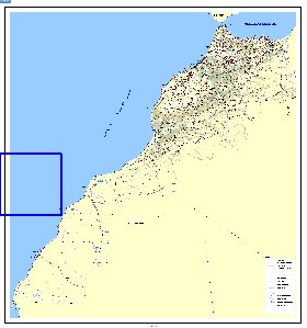 carte de Maroc