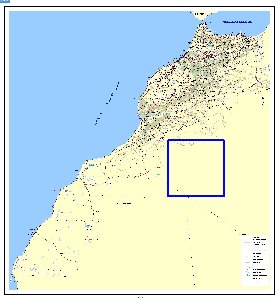 carte de Maroc