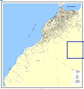 carte de Maroc