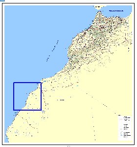 carte de Maroc