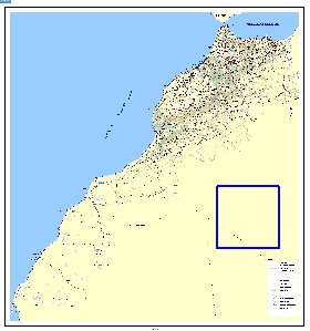 carte de Maroc