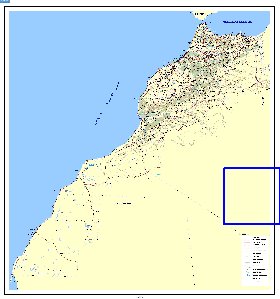 carte de Maroc