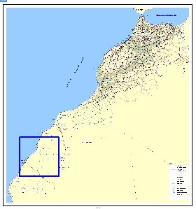 carte de Maroc