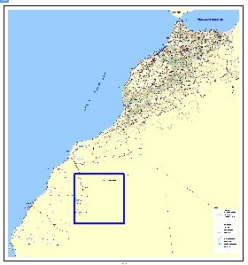 carte de Maroc