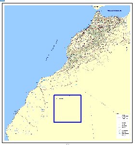 carte de Maroc