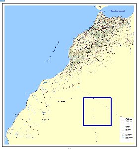 carte de Maroc