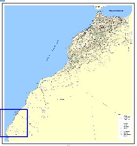 carte de Maroc