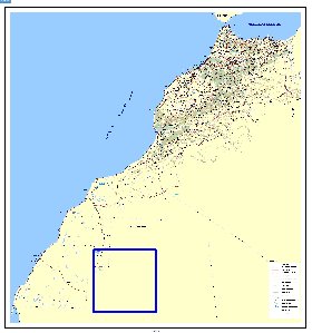 carte de Maroc