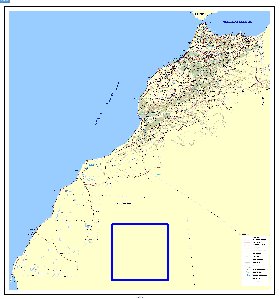 carte de Maroc