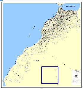 carte de Maroc