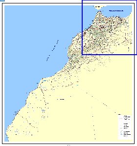 carte de Maroc