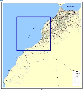 carte de Maroc