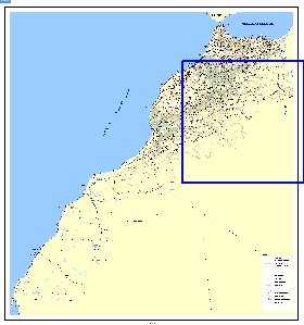 carte de Maroc