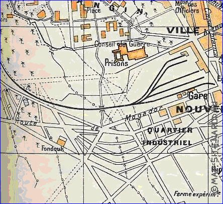 carte de Marrakech