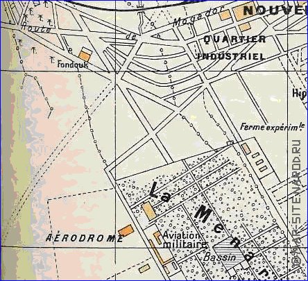 carte de Marrakech