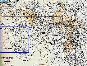 carte de Marrakech