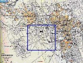 carte de Marrakech