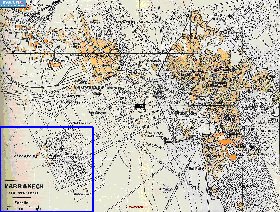 carte de Marrakech