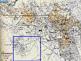 carte de Marrakech