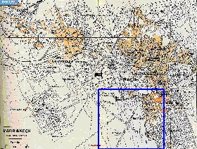 carte de Marrakech