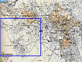 carte de Marrakech