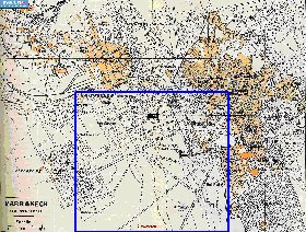 carte de Marrakech