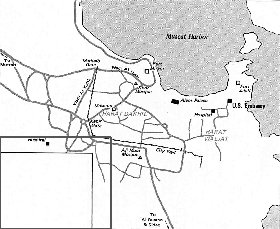 mapa de Mascate