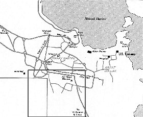 mapa de Mascate