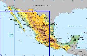 carte de Mexique