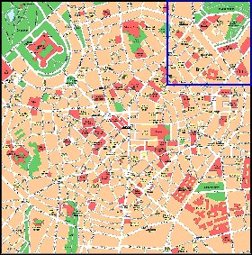 carte de Milan