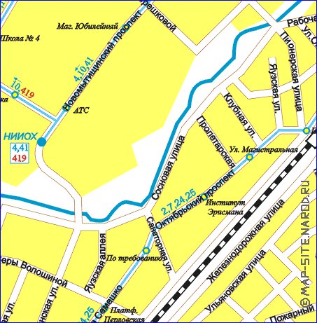 Transport carte de Mytichi