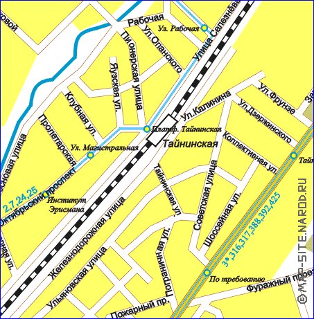 Transport carte de Mytichi