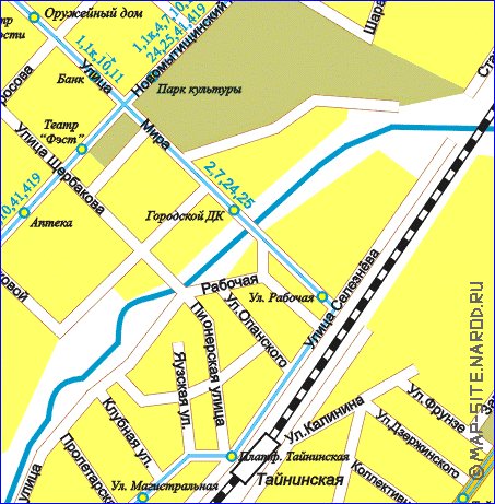 Transport carte de Mytichi