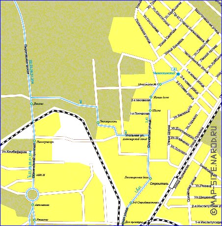 Transport carte de Mytichi