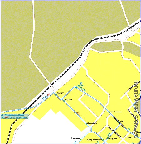 Transport carte de Mytichi